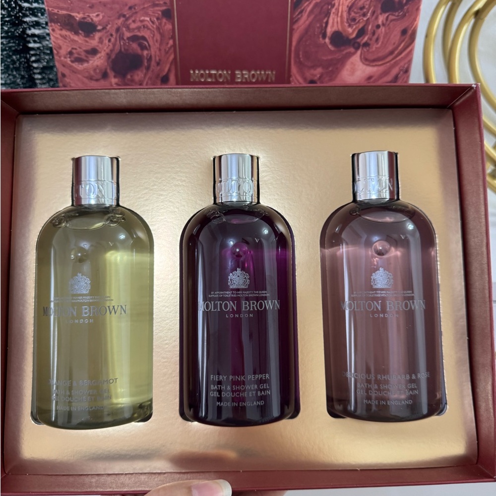 Molton Brown Body Wash Trio - Green, Purple, Pink